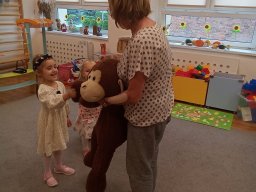 2025-09-15 Powitanie z małpka Iwoną